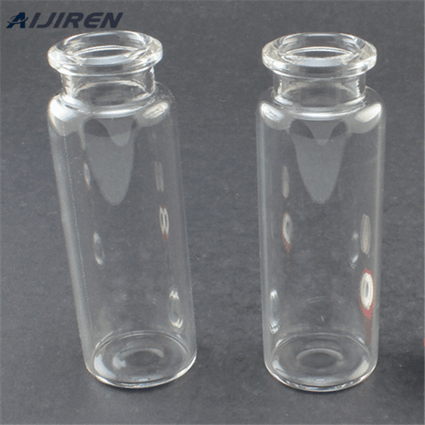 clear 20ml 5.0 borosilicate glass headspace vials with neck long for lab test VWR